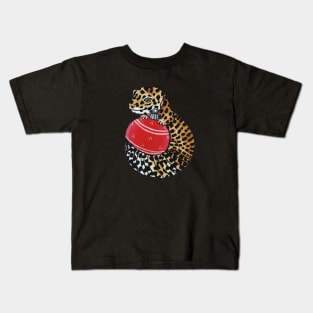 Leopard Gecko Christmas Kids T-Shirt